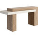 Herriot 56.25 X 29.5 inch Light Brown / Summer Sand Outdoor Console Table